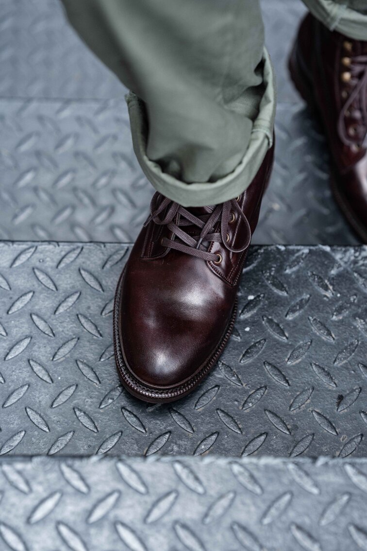 Burgundy Shell Cordovan Workboot