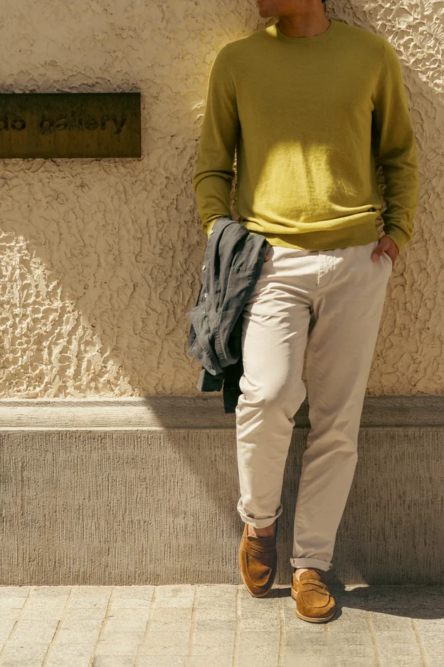 Unlined Classic Penny loafer in Atacama Suede