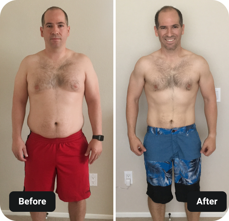 80 Day Obsession results before and after