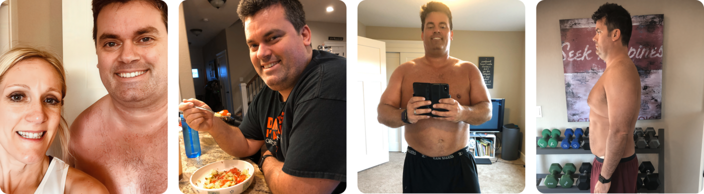 Wade's real life before and afters with BODi