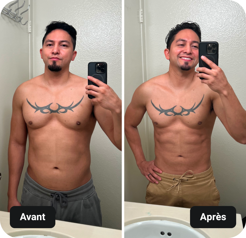 BODI Lava results before and after