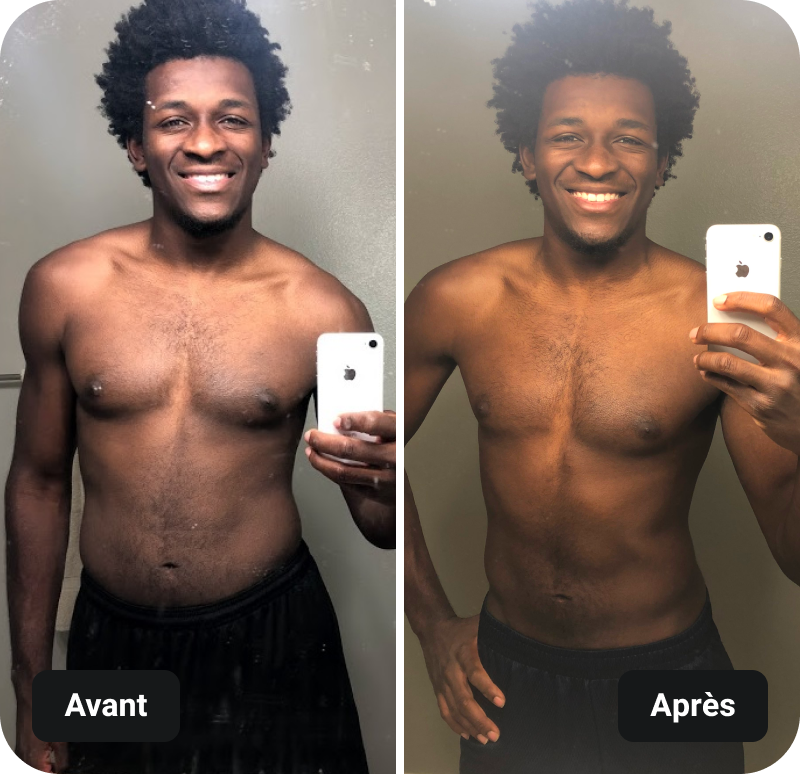 Barre Blend results before and after