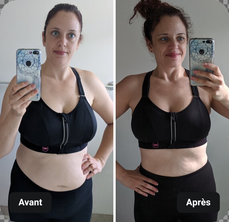 Barre Blend results before and after