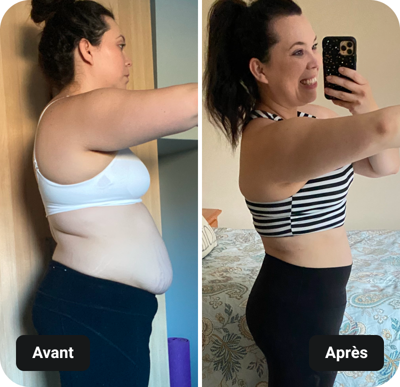 9 Week Control Freak results before and after