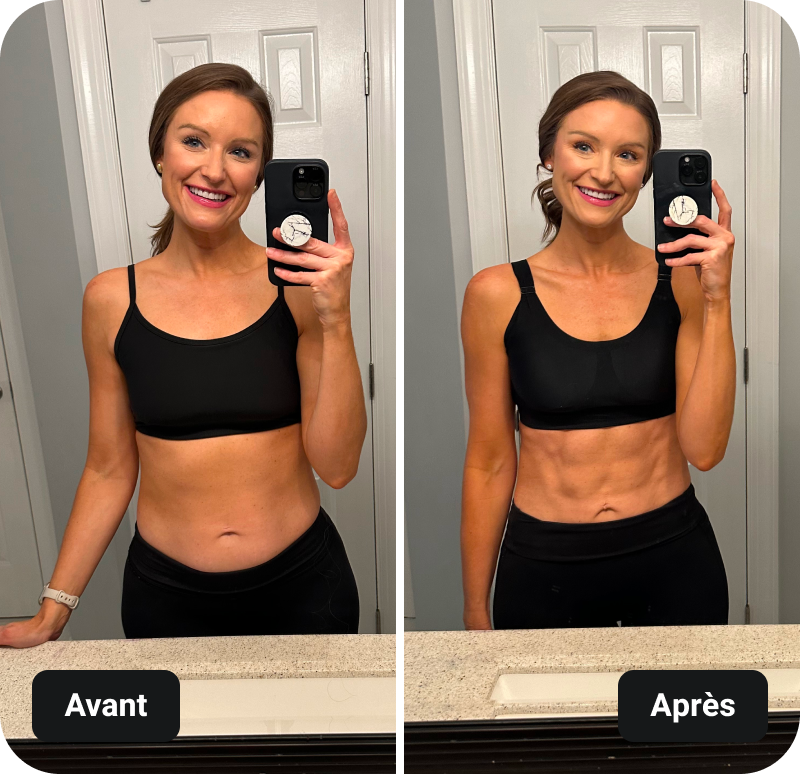 BODi Lava results before and after