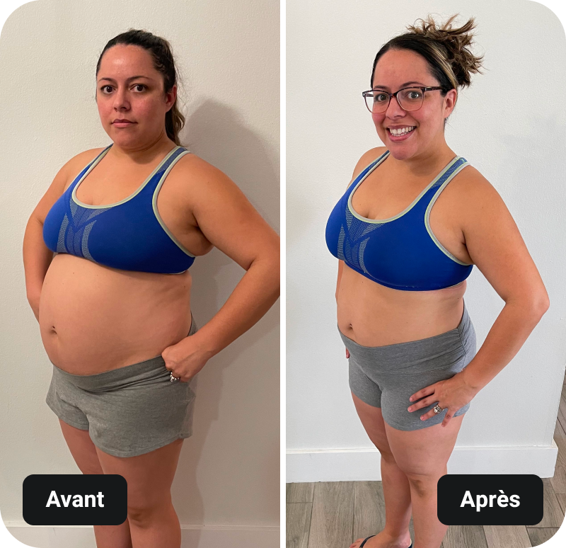 9 Week Control Freak results before and after
