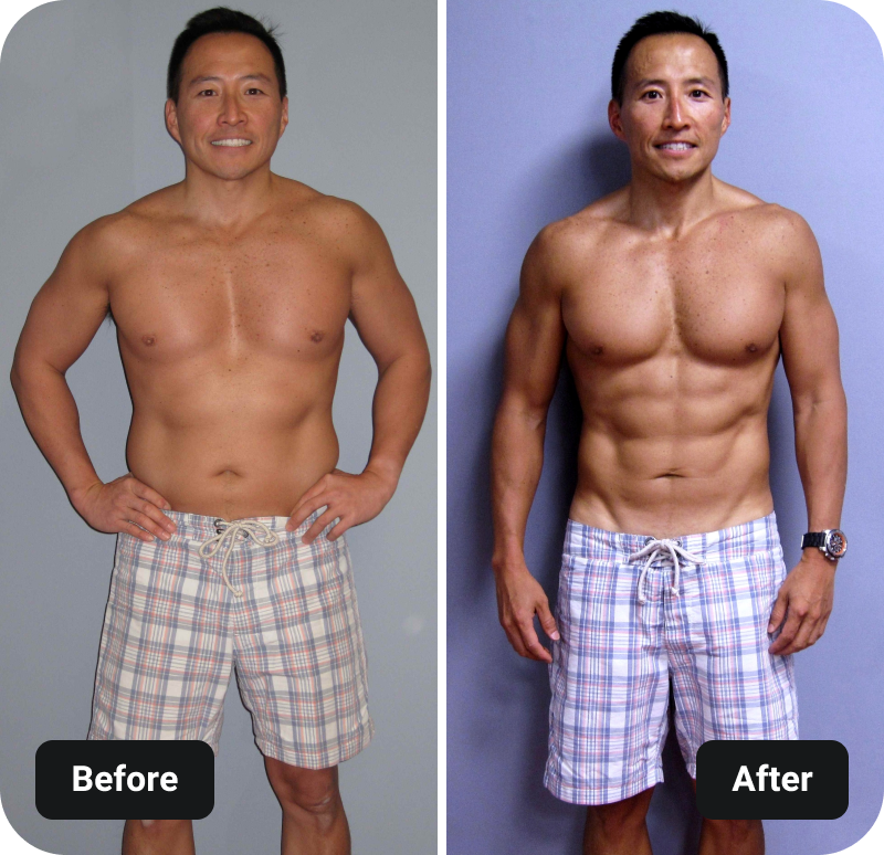 Insanity workout results before and after