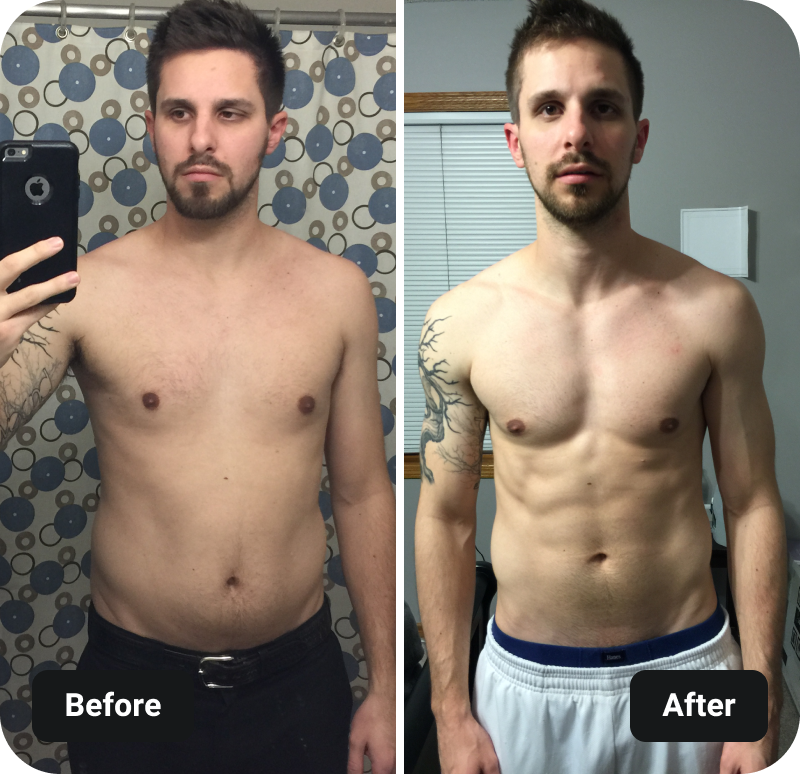 Insanity workout results before and after