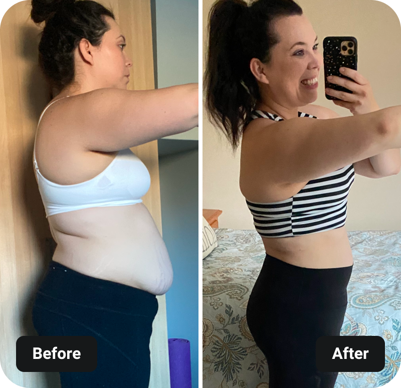 9 Week Control Freak results before and after