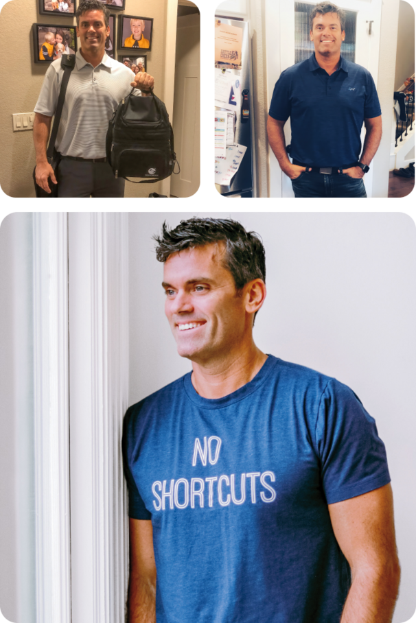 Wade's real life before and afters with BODi