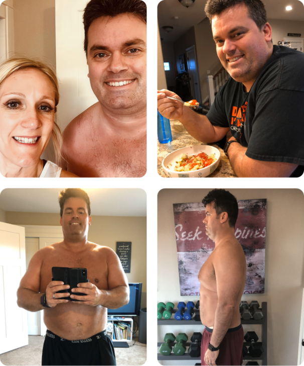 Wade's real life before and afters with BODi