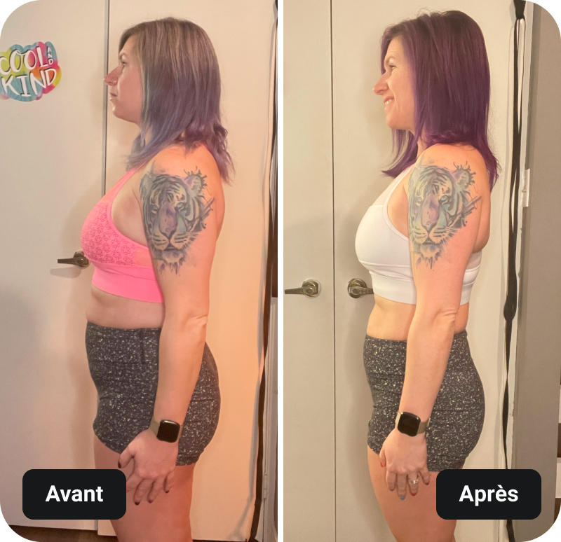 4 Week Gut Protocol Before and After