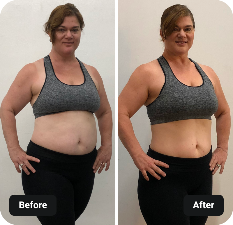 Barre Blend results before and after