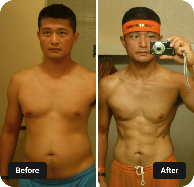 INSANITY Asylum results before and after