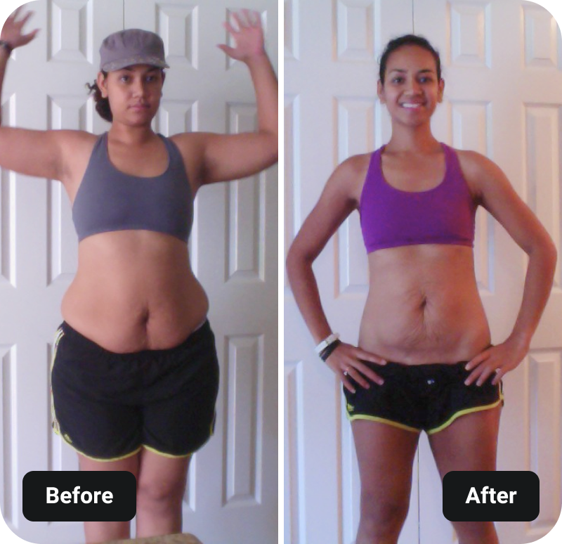 Insanity workout results before and after