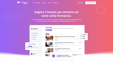 Formalerte - EdTech market monitoring platform for training organizations