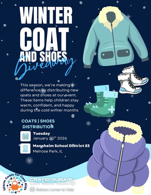 suabru loves to help coat giveaway