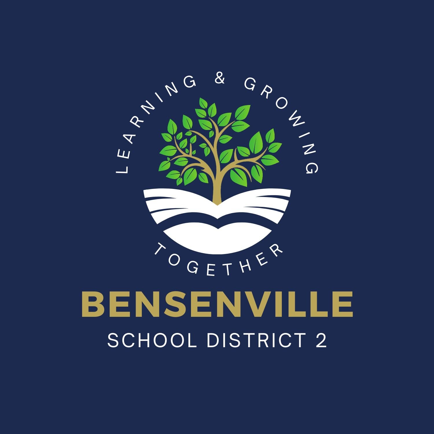 Bensenville School District 2 logo