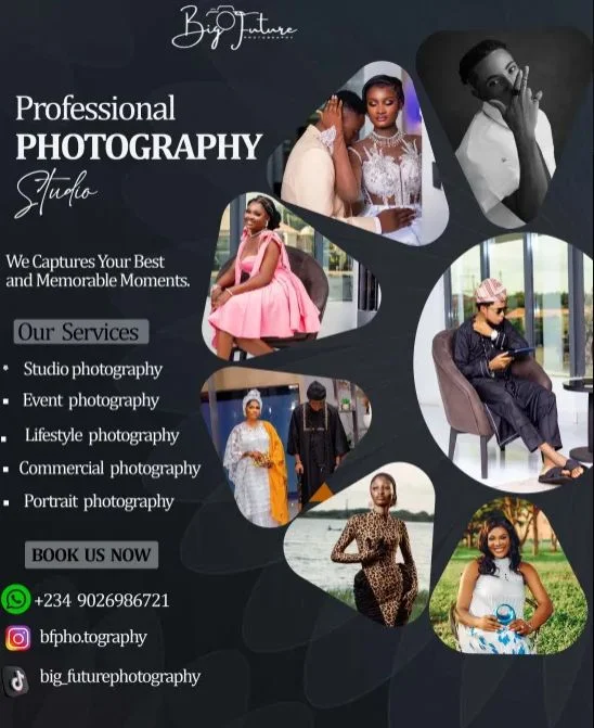 Professional photography studio branding design