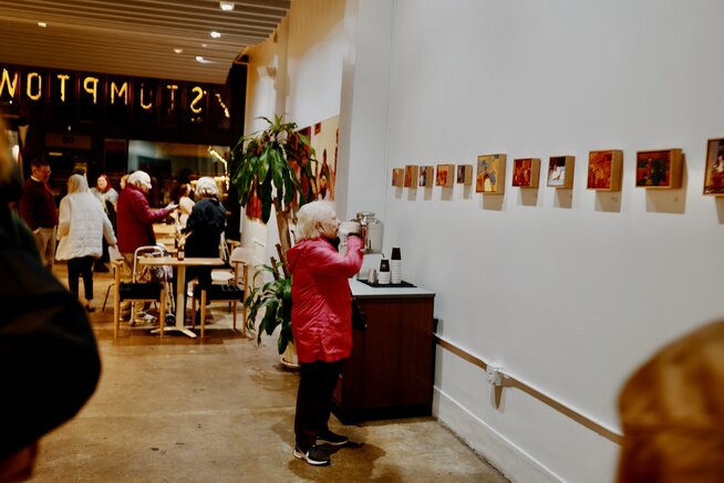 Downtown Cafe Art Show Image