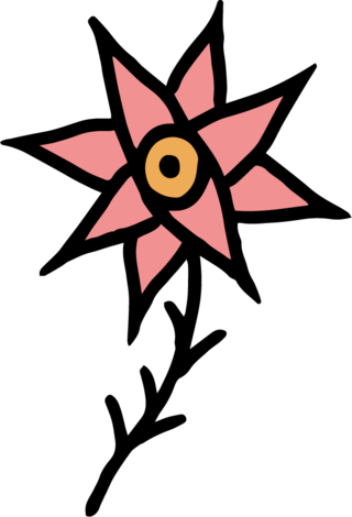 Pinwheel Flower Icon