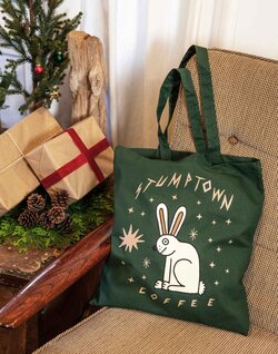 Snow Bunny Tote Mug Lifestyle Image