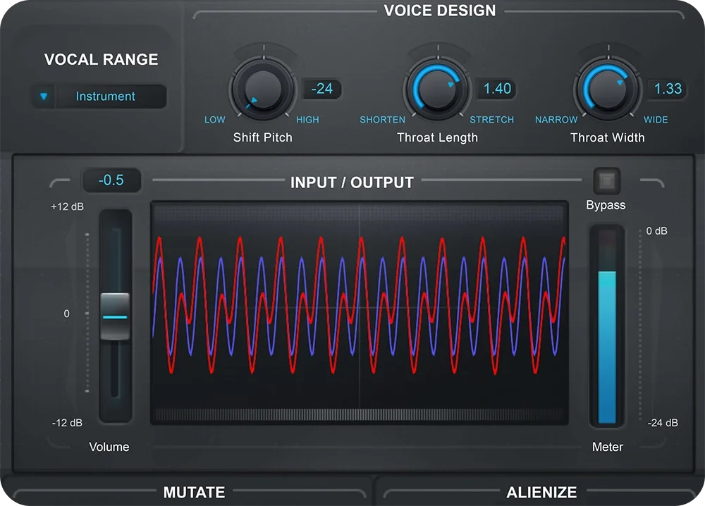 Detail shot of Mutator by AutoTune