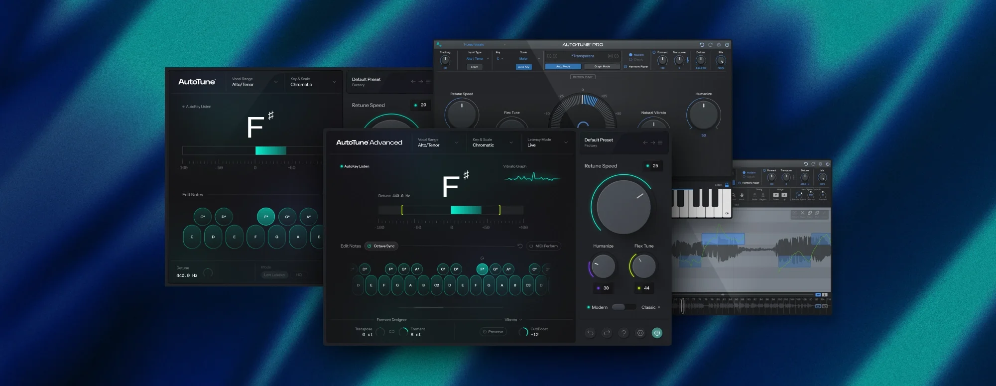 AutoTune Advanced vs AutoTune Pro 11 vs AutoTune