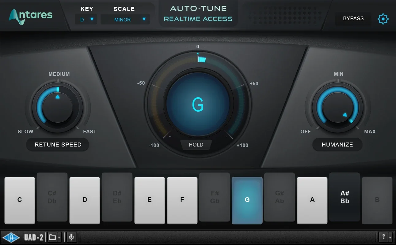 Auto-Tune Realtime Access interface