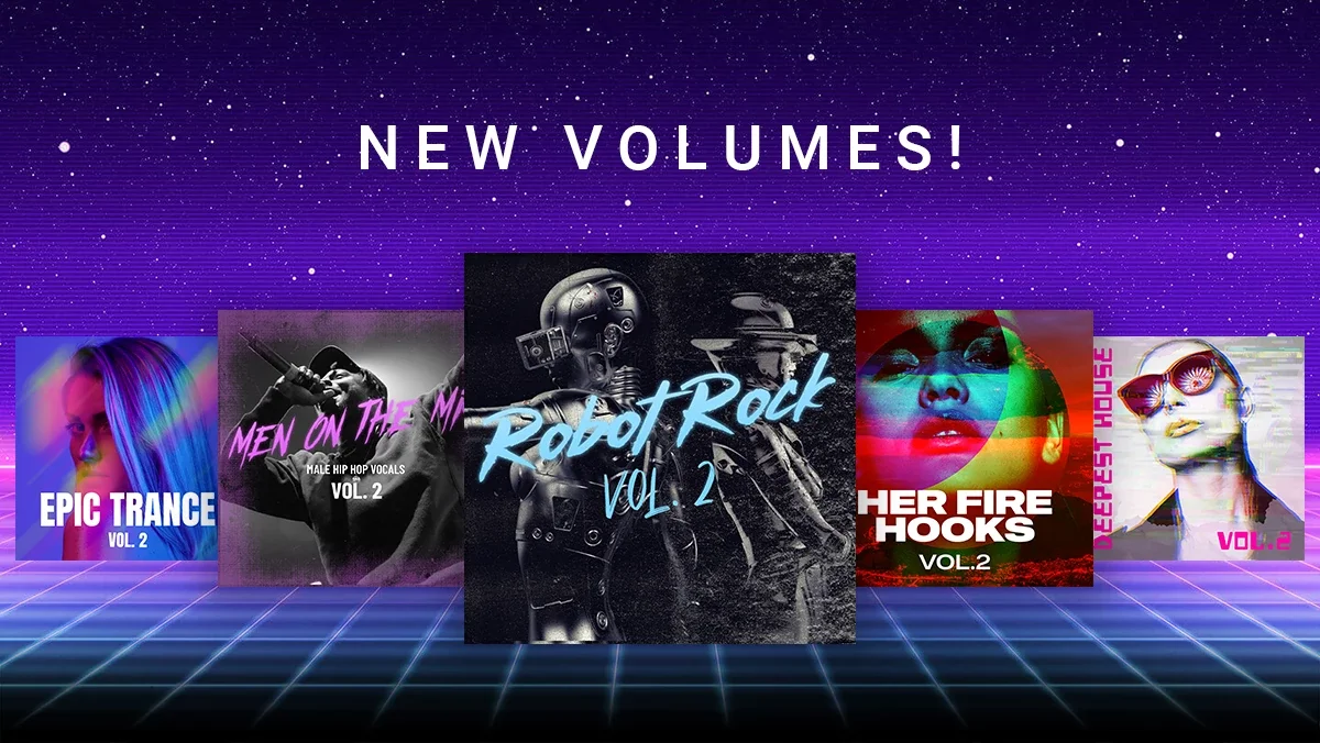 carousel of album covers