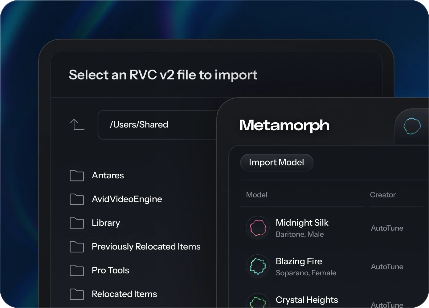 Bring Your Own Voice Models