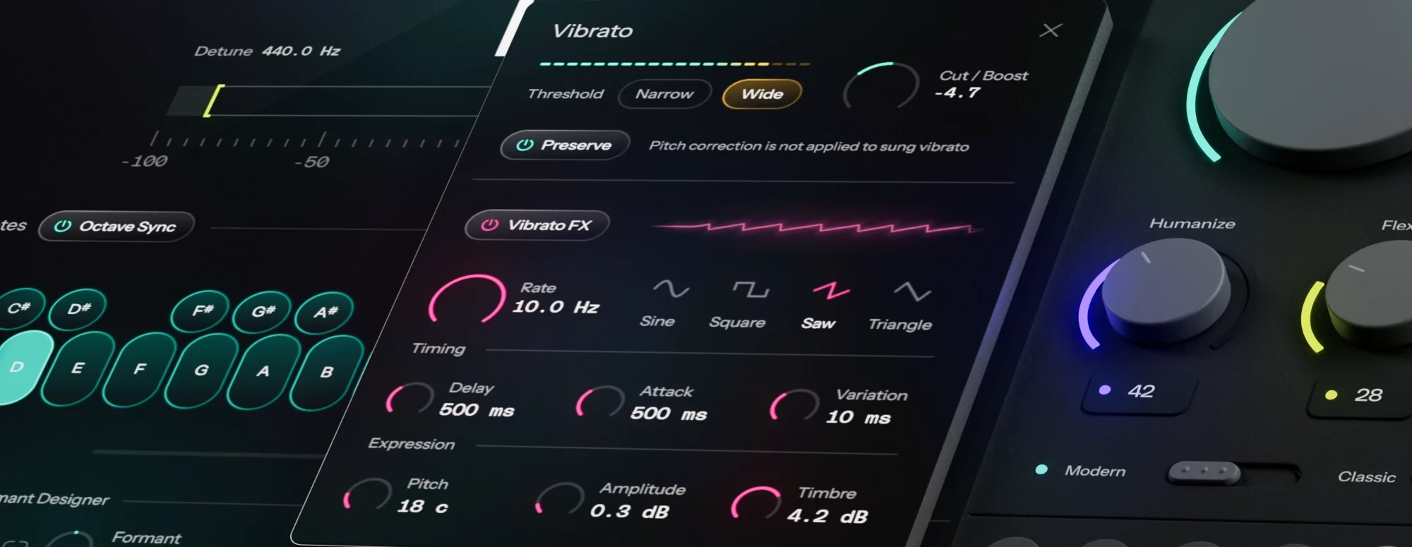 AutoTune Advanced Creative Vibrato FX