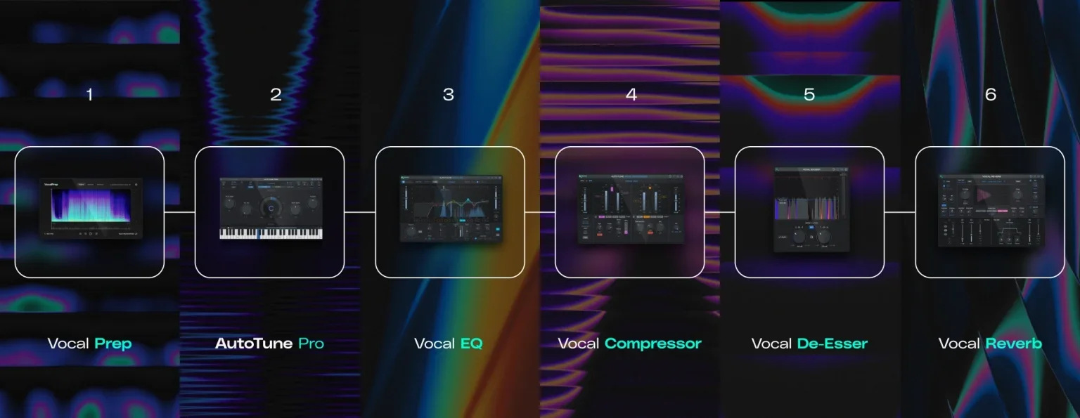 AutoTune's complete vocal chain of plugins and apps