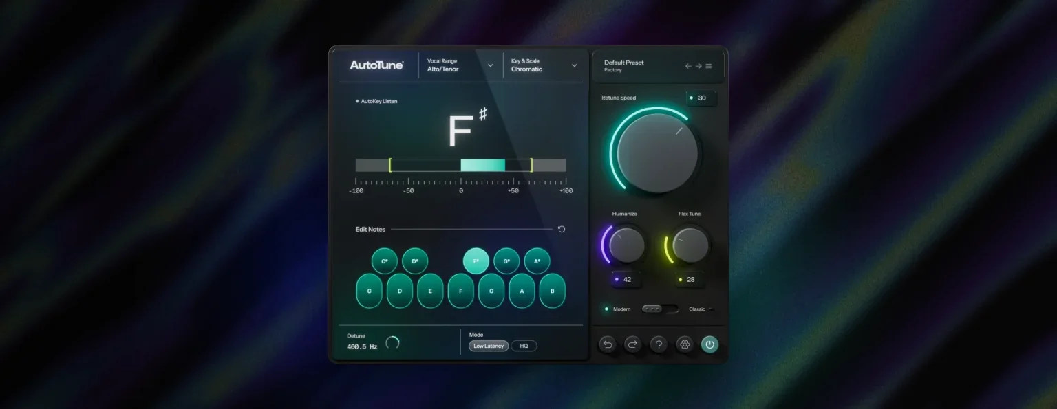 AutoTune 2026 plugin interface