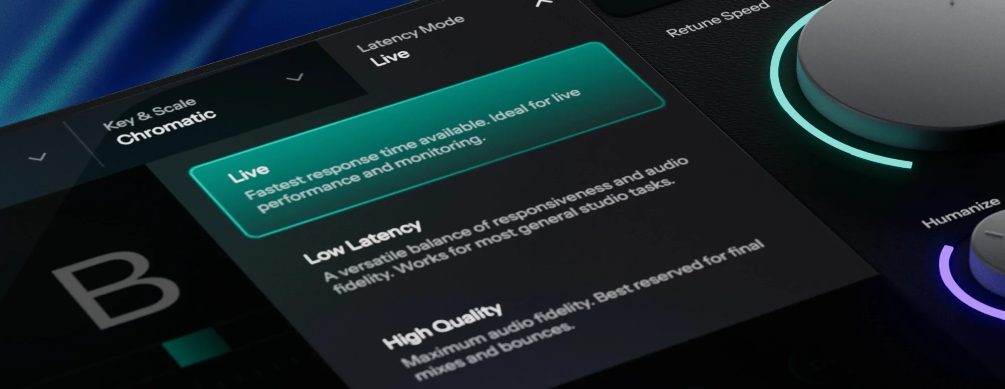 AutoTune Advanced Latency Modes