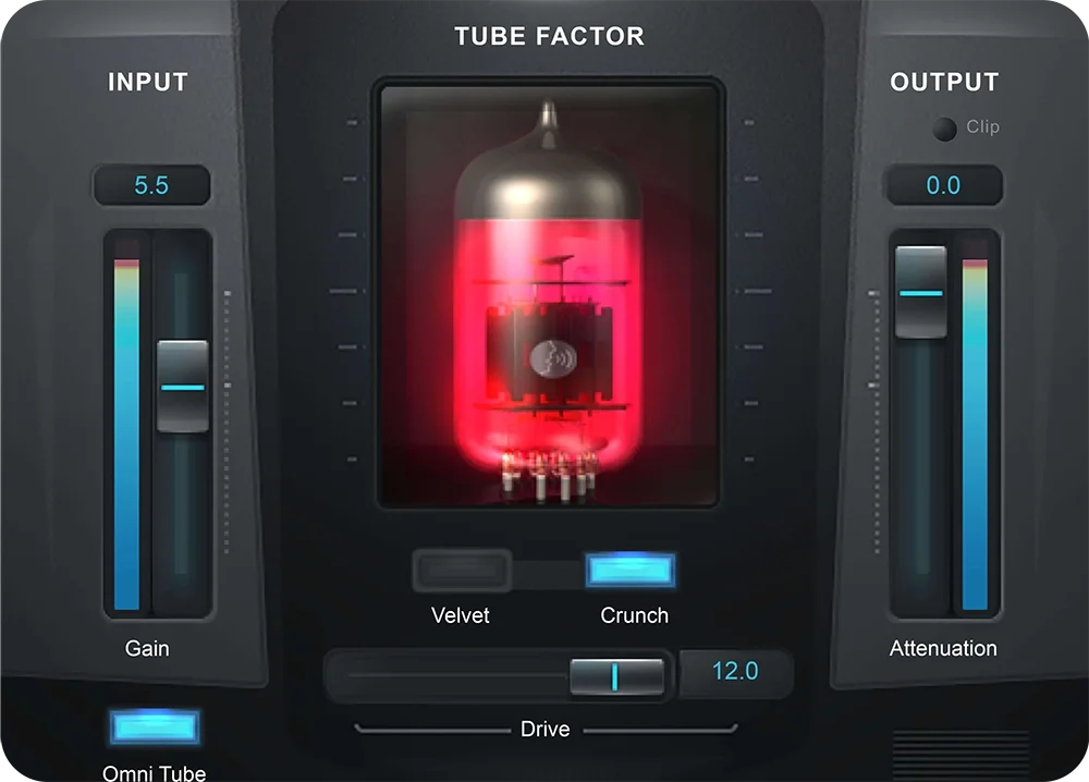 Detail of Warm plugin by AutoTune
