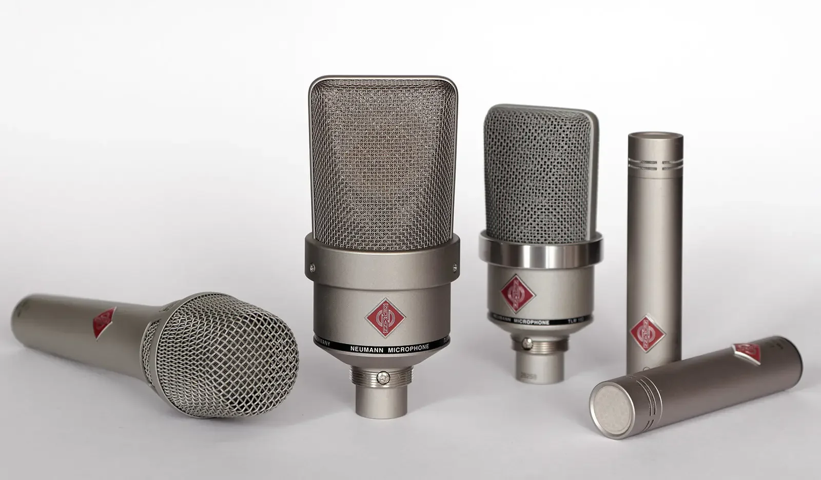 Neumann condenser microphones