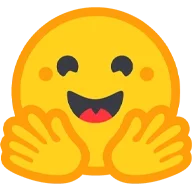 Image of a hugging face icon