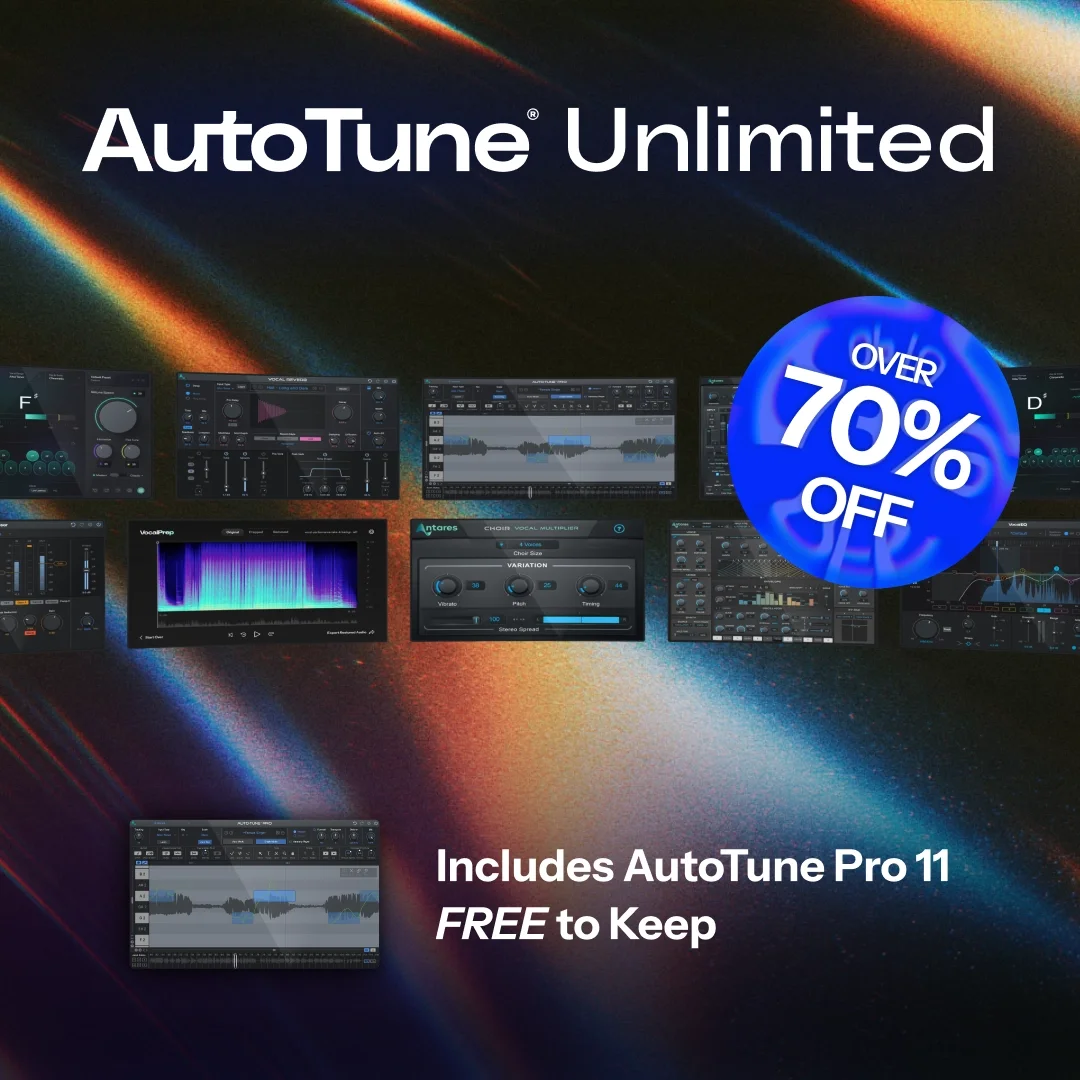 AutoTune Pitch Correction plugins 40% off