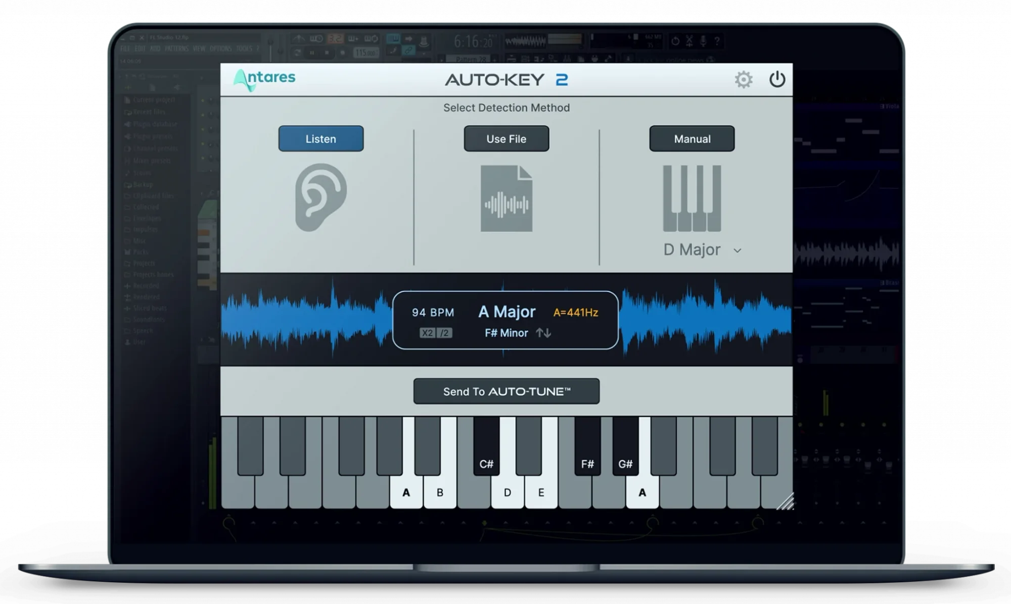 AutoKey 2 plugin interface on a Macbook