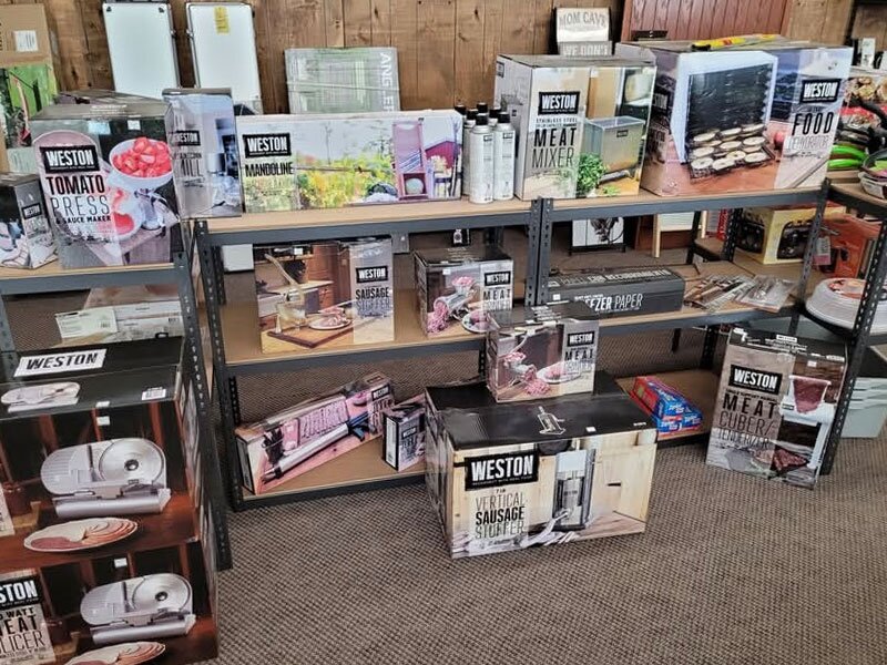 A collection of Weston products at Tionesta Builders Supply.