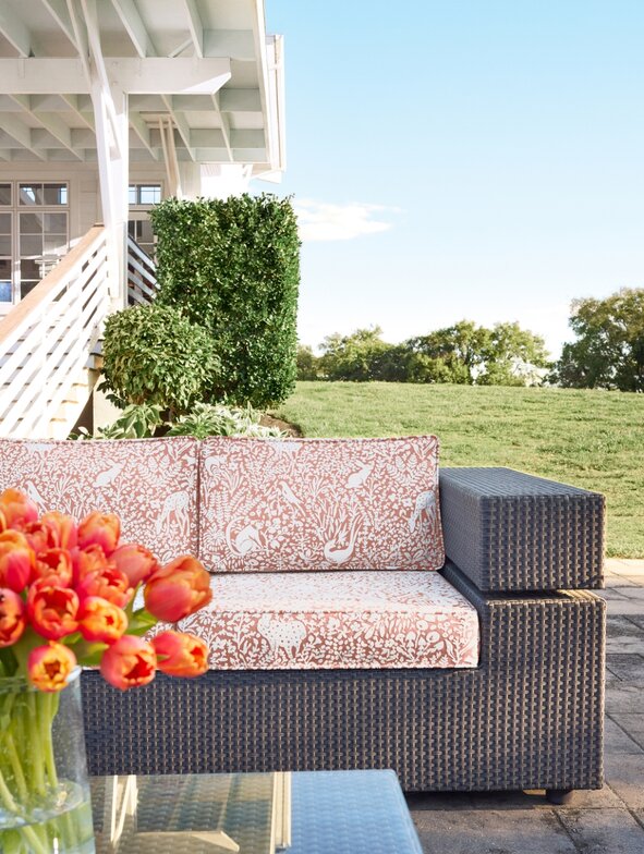 Acadia Collection – Kindred Fabric in Terracotta