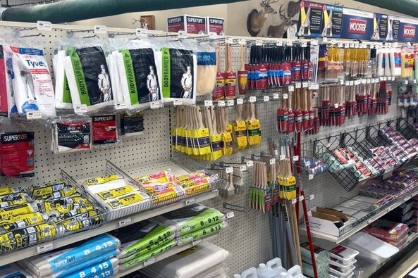 Paint accessories at Pardue Builders Supply