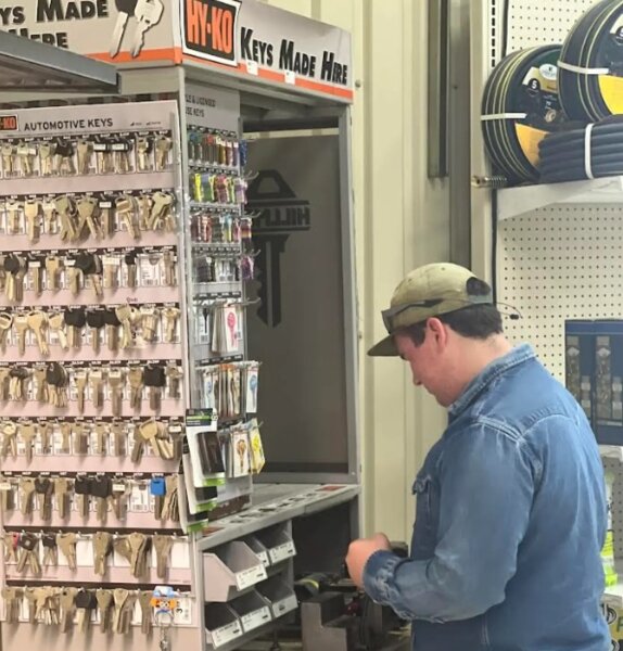 Key cutting at Pardue