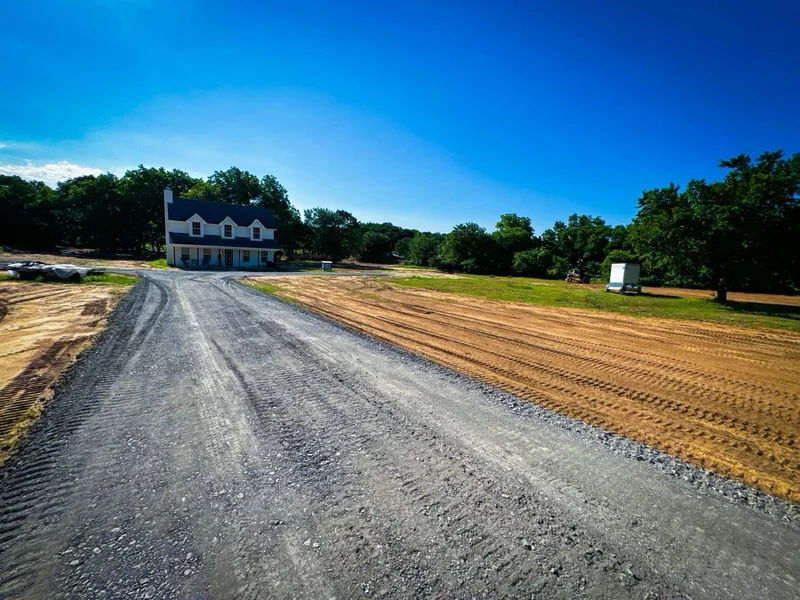 Driveways work by Cross Timbers Land Services
