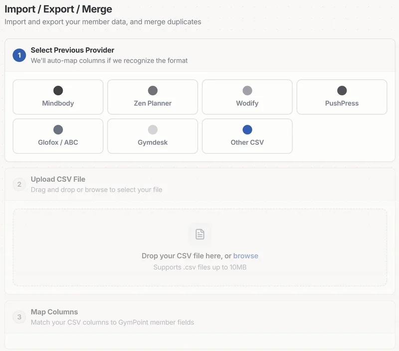 Advanced Migration Tools Dashboard