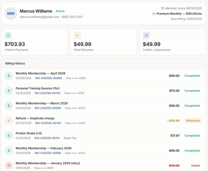 Invoice Audit Trail - Light Mode