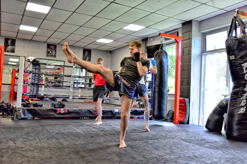 Martial arts instruction in modern dojo