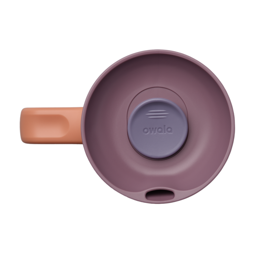SmoothSip® Slider with Handle, Terracotta Sunset / 24oz / Stainless Steel