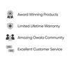 Amazing Owala Community, Limited Lifetime Warranty, Excellent Customer Service, Award Winning Products